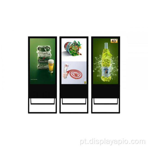 Publicidade LED interna Android Digital Poster Display